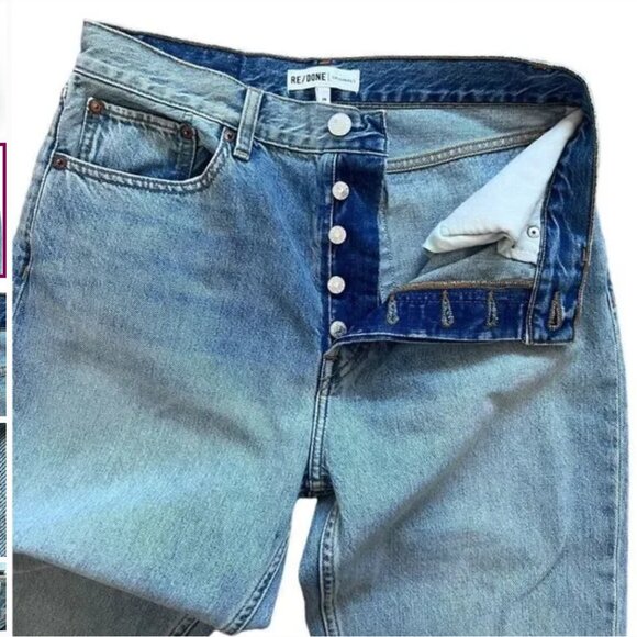 REDONE RE/DONE straight denim women’s jeans size 29 - Picture 2 of 5